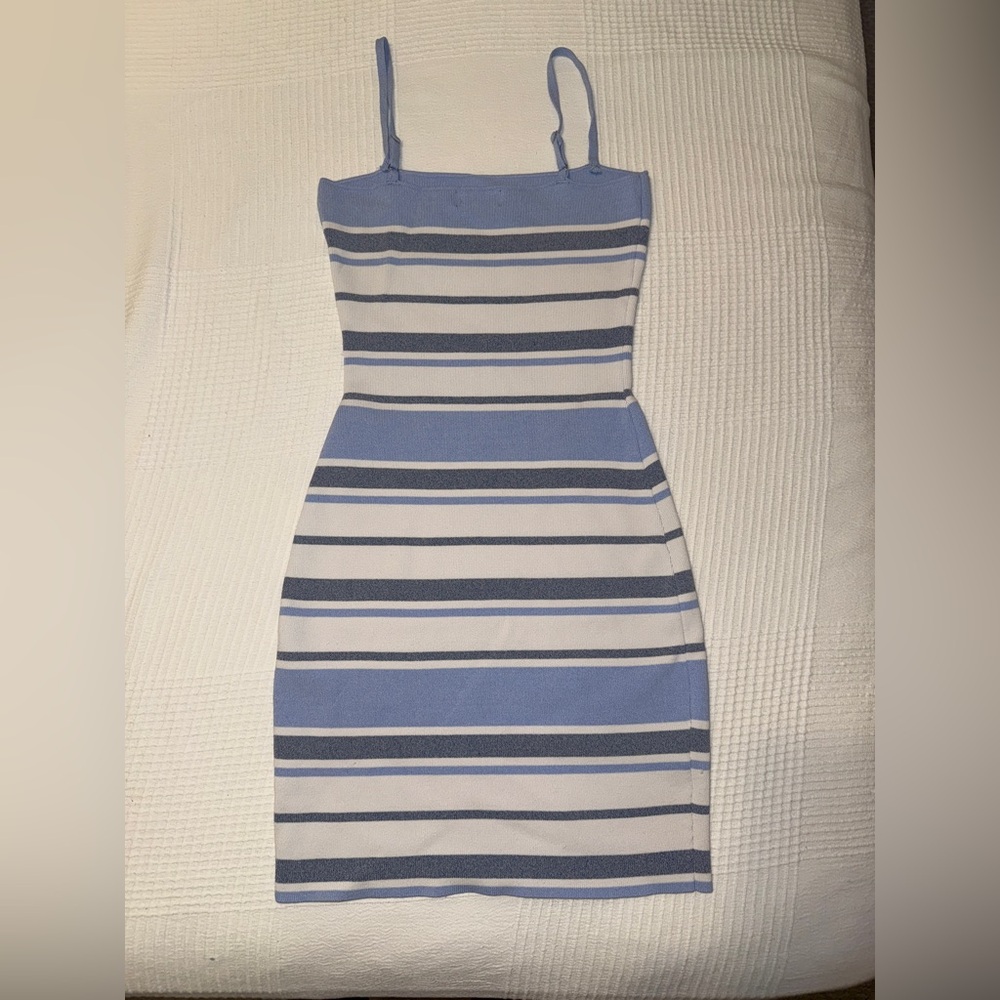 SUPER DOWN Dionne Striped Knit Dress SIZE: XS - Picture 7 of 10